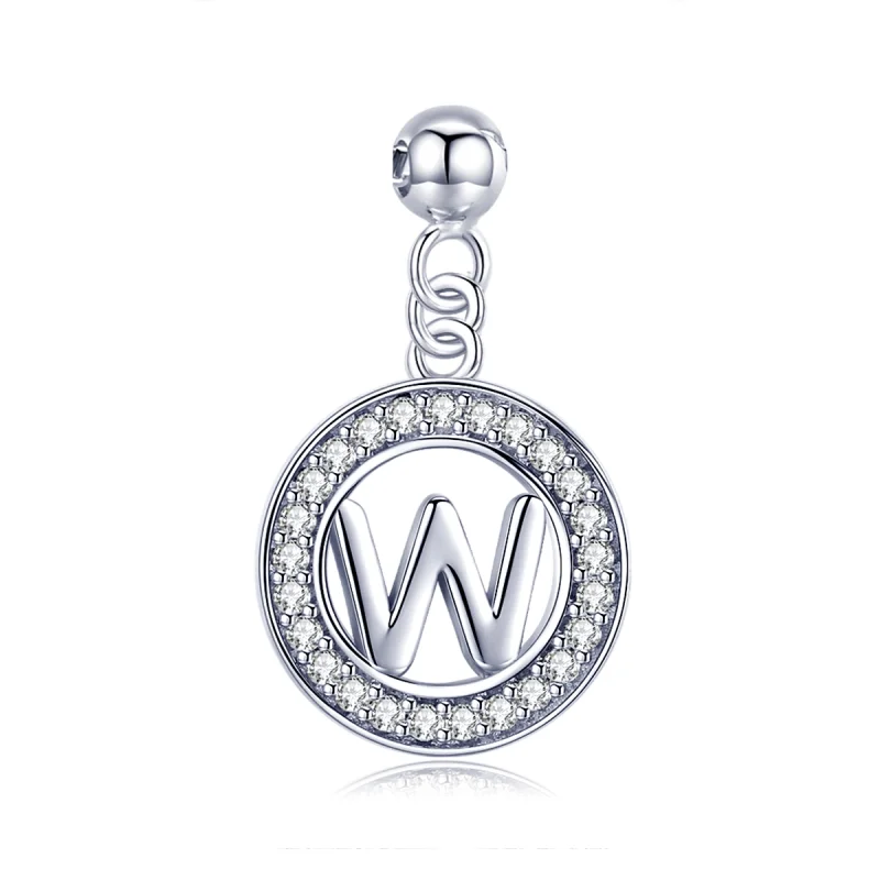 (image for) Pandora Style Me Wish Letter-W Dangle - BSP001-W - Product Image