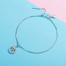 Pandora Style Me Wish Letter-B Dangle - BSP001-B Pandora Style Me Wish Letter-B Dangle - BSP001-B