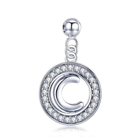 Pandora Style Me Wish Letter-C Dangle - BSP001-C Pandora Style Me Wish Letter-C Dangle - BSP001-C