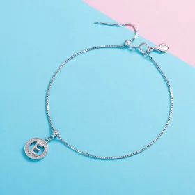 Pandora Style Me Wish Letter-E Dangle - BSP001-E Pandora Style Me Wish Letter-E Dangle - BSP001-E