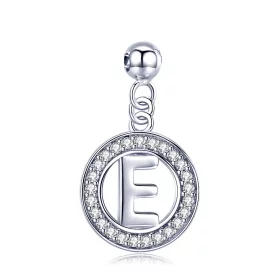 Pandora Style Me Wish Letter-E Dangle - BSP001-E Pandora Style Me Wish Letter-E Dangle - BSP001-E
