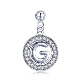 Pandora Style Me Wish Letter-G Dangle - BSP001-G Pandora Style Me Wish Letter-G Dangle - BSP001-G