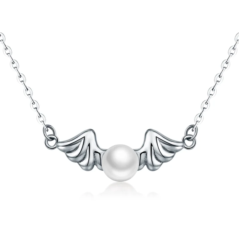 (image for) Pandora Style Angel Wings Necklace - VSN021 - Product Image