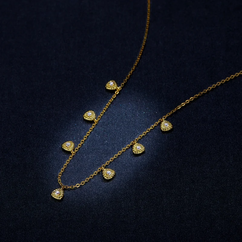 (image for) Pandora Style Braided Geometry Necklace - BSN136 - View 6