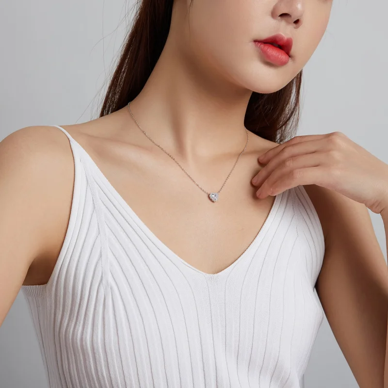 (image for) Pandora Style Bright Love Necklace - SCN455 - View 7