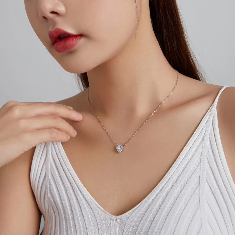 (image for) Pandora Style Bright Love Necklace - SCN455 - View 8