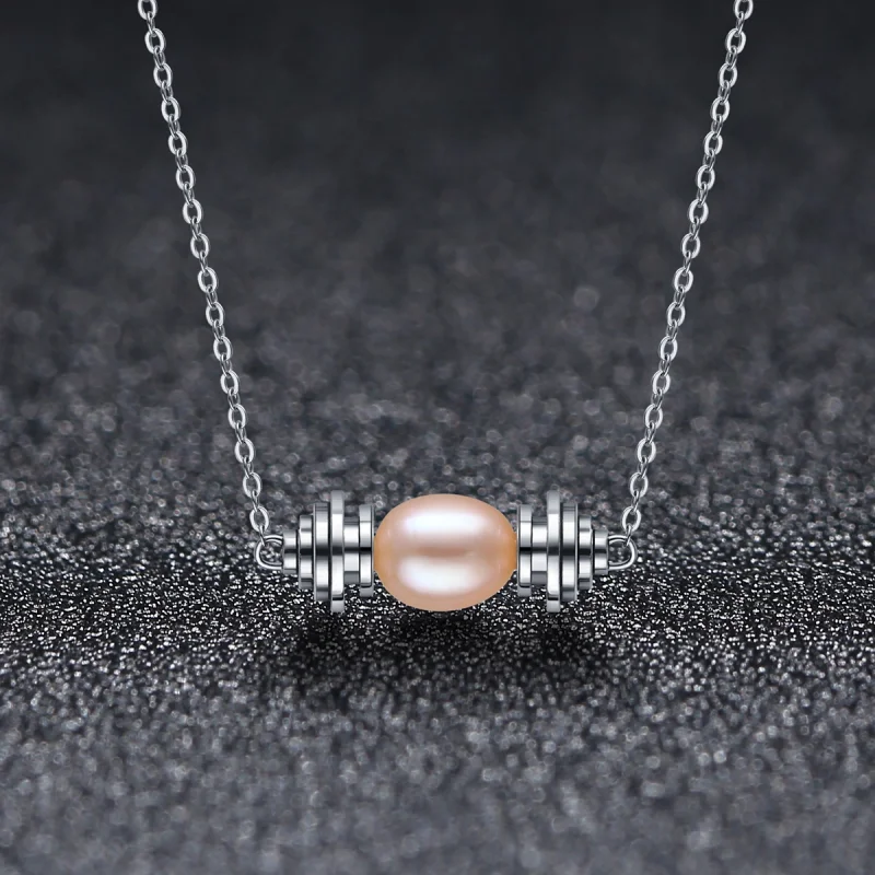 (image for) Pandora Style Charm Scroll Necklace - VSN036 - View 2