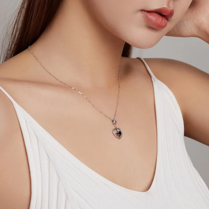 (image for) Pandora Style Creative Snake Necklace - BSN233 - View 9