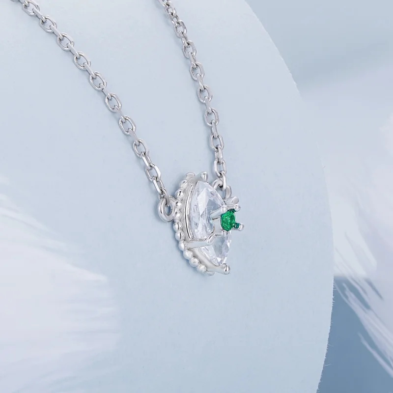 (image for) Pandora Style Devil Eye Necklace - BSN258 - View 2