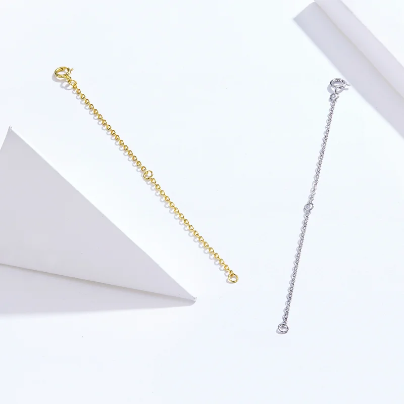 (image for) Pandora Style Extension Chain Necklace - SCA015-10B - View 3