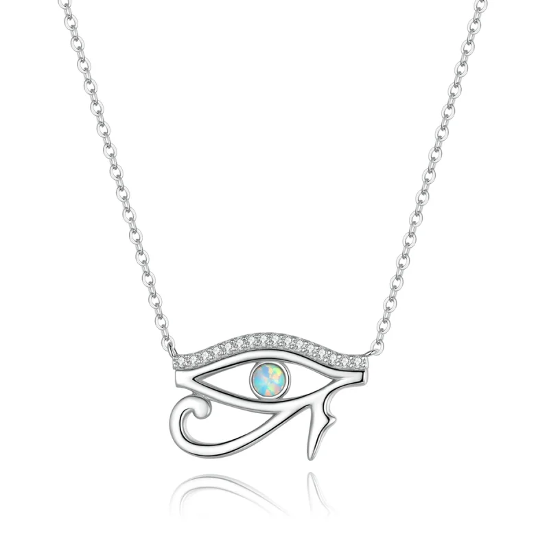 (image for) Pandora Style Eye of Horus Necklace - BSN241 - Product Image