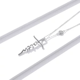 Pandora Style Faith of The Cross Necklace - BSN231 Pandora Style Faith of The Cross Necklace - BSN231