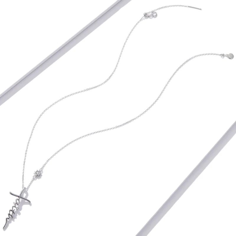 (image for) Pandora Style Faith of The Cross Necklace - BSN231 - View 4