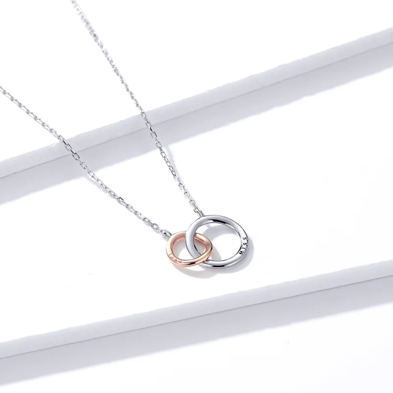(image for) Pandora Style Infinite Love Necklace - BSN159 - View 3