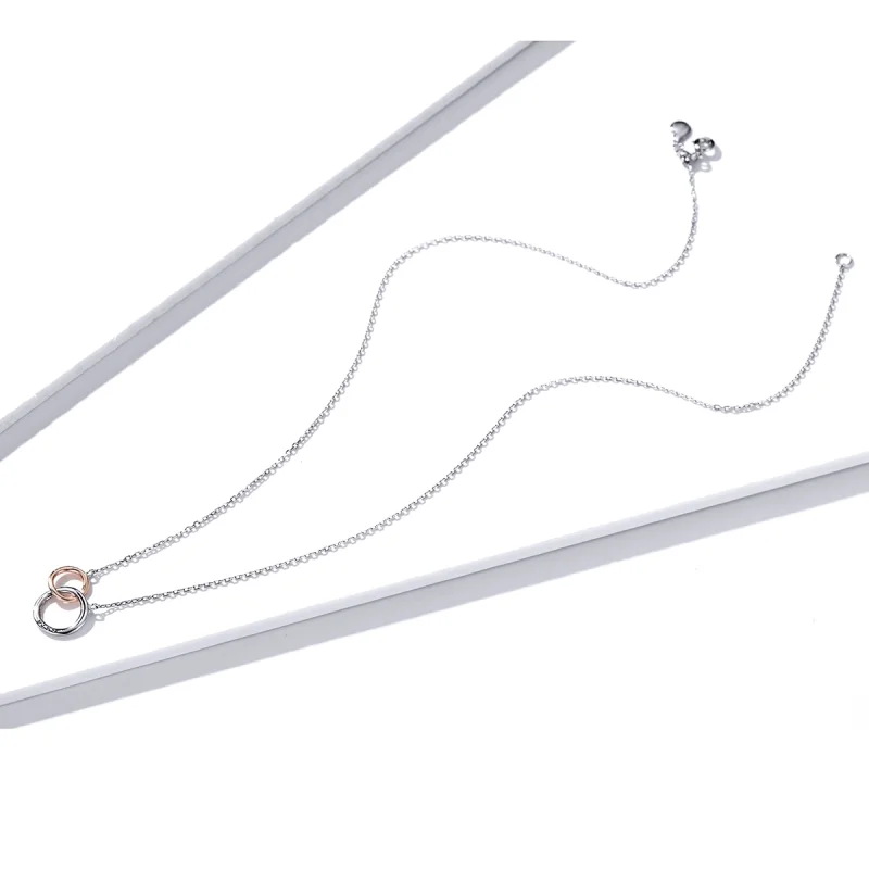 (image for) Pandora Style Infinite Love Necklace - BSN159 - View 4