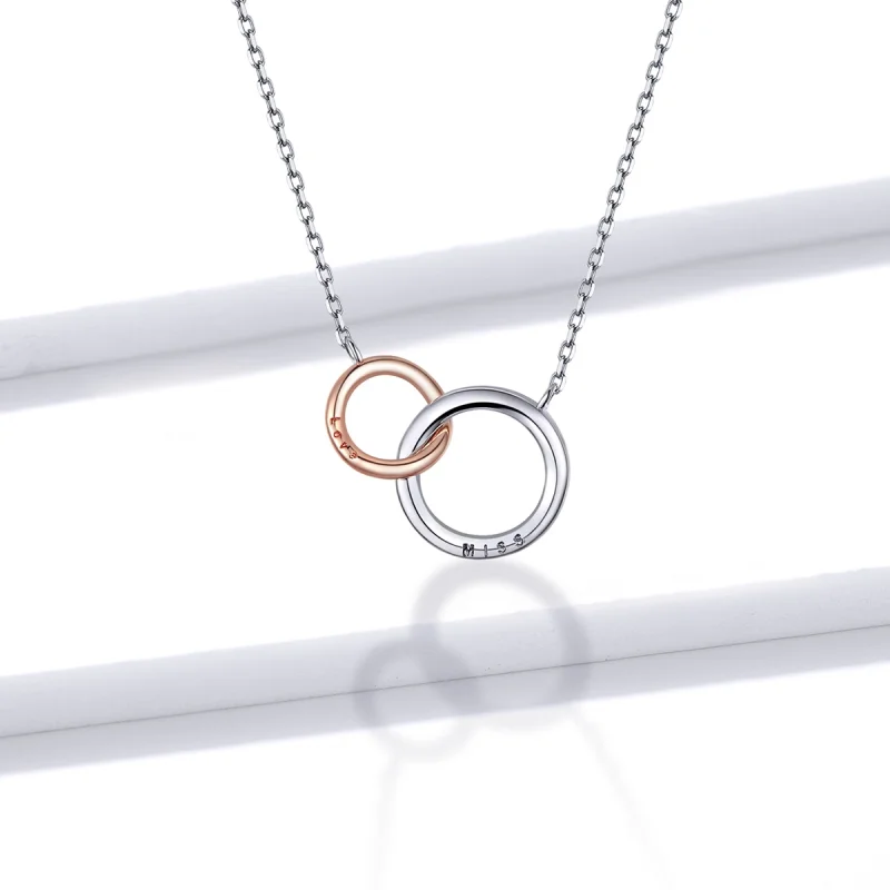 (image for) Pandora Style Infinite Love Necklace - BSN159 - View 5