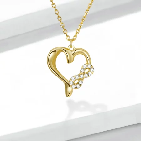 Pandora Style Infinite Love Necklace - BSN236