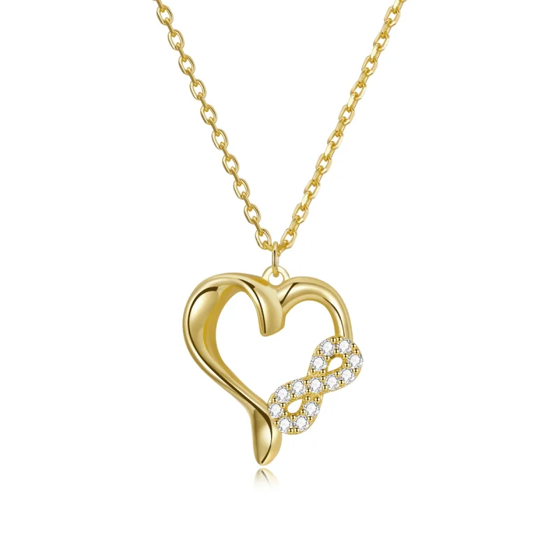 (image for) Pandora Style Infinite Love Necklace - BSN236 - Product Image