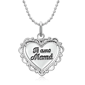 (image for) Pandora Style Lace Love Necklace - SCN470