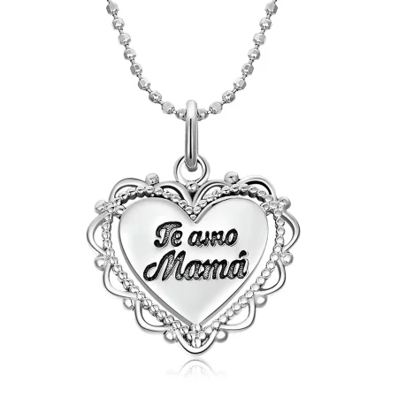 Pandora Style Lace Love Necklace - SCN470