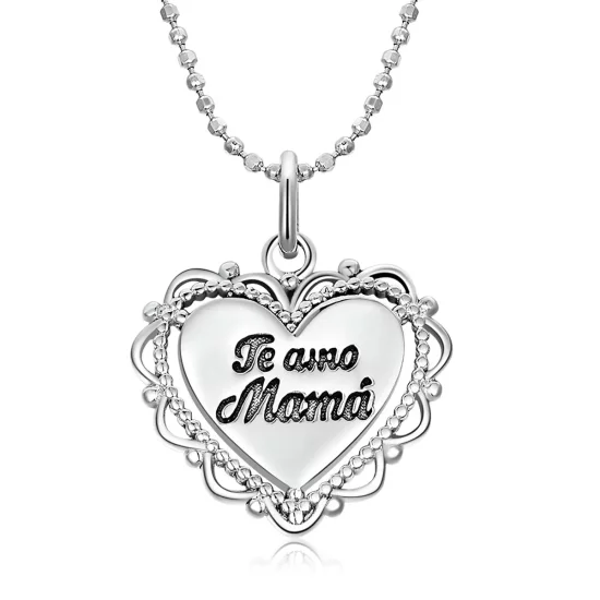 Pandora Style Lace Love Necklace - SCN470