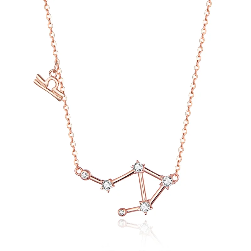 (image for) Pandora Style Libra Necklace - BSN022 - Product Image