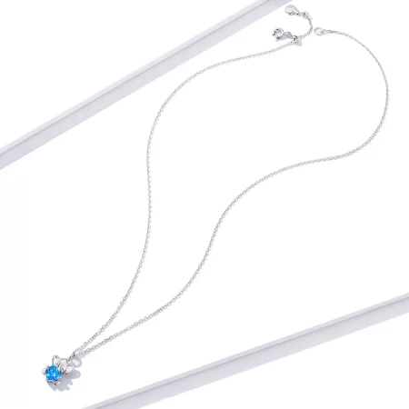 Pandora Style Lively Elephant Necklace - BSN180