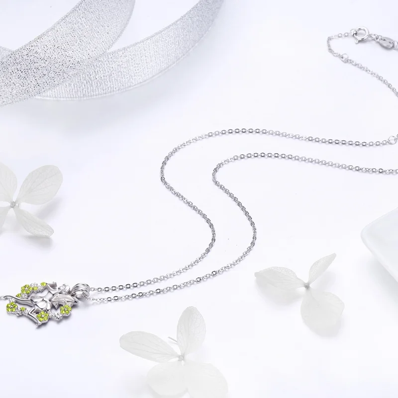 (image for) Pandora Style Lucky Elf Necklace - BSN005 - View 5