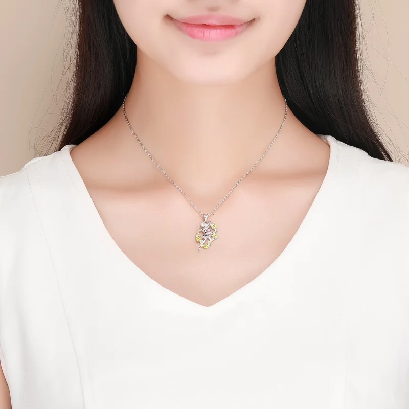 (image for) Pandora Style Lucky Elf Necklace - BSN005 - View 6