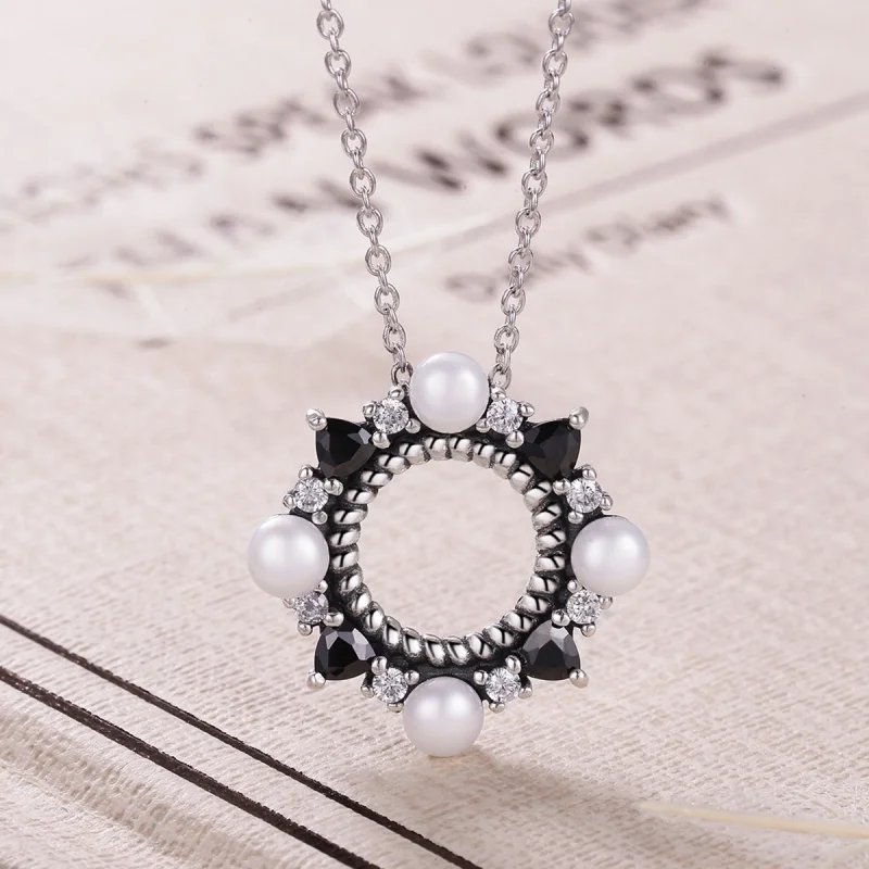 (image for) Pandora Style Magnificent Movement Necklace - VSN032 - View 3