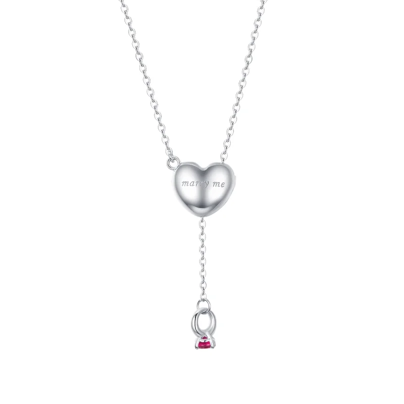 (image for) Pandora Style Proposal Necklace - BSN073 - Product Image