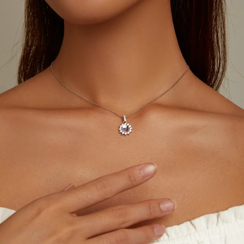 (image for) Pandora Style Shine Little Sun Necklace - BSN242 - View 8