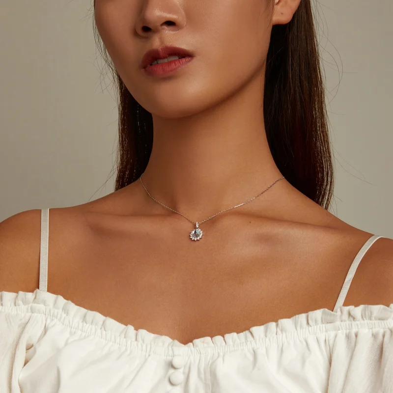 (image for) Pandora Style Shine Little Sun Necklace - BSN242 - View 9