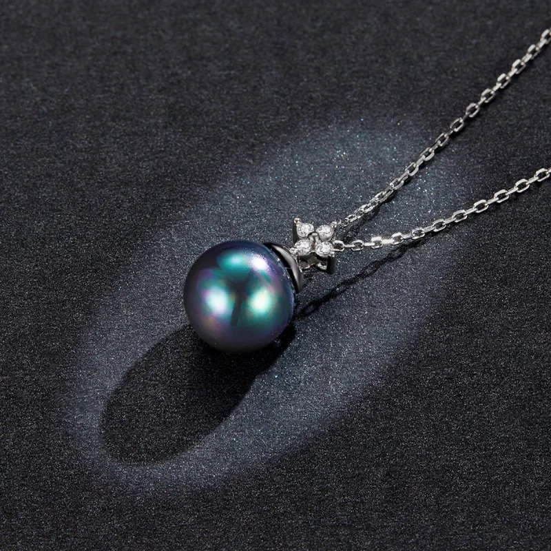 (image for) Pandora Style Shiny Beads Necklace - BSN226 - View 6