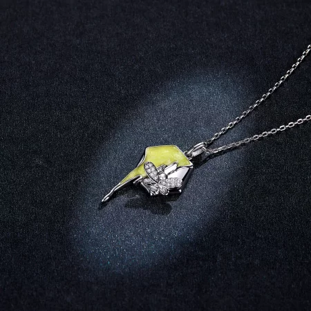 Pandora Style Shiny Hive Necklace - BSN213