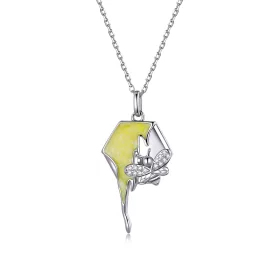 Pandora Style Shiny Hive Necklace - BSN213