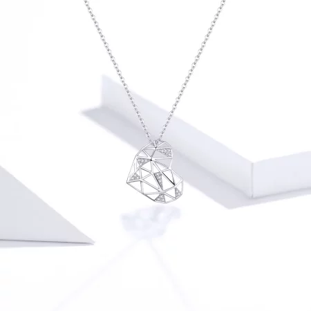 Pandora Style Silver Beautiful Love Necklace - SCN364