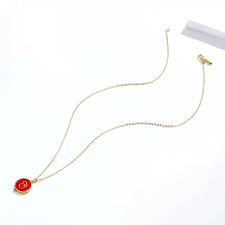 Pandora Style Silver Chinese Mouse Necklace - SCN390