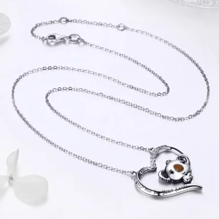 Pandora Style Silver Cute Fairy Necklace - SCN256