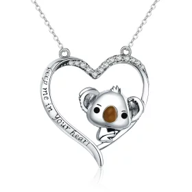 Pandora Style Silver Cute Fairy Necklace - SCN256