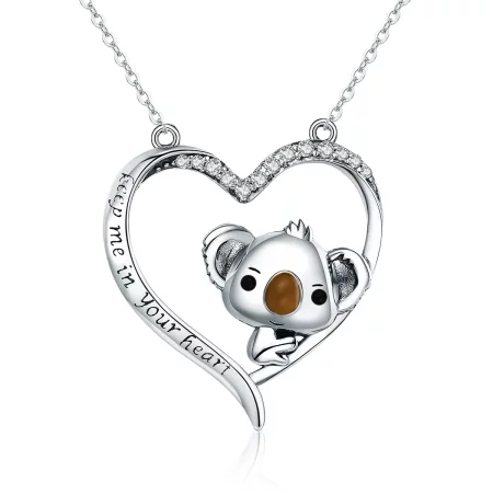 Pandora Style Silver Cute Fairy Necklace - SCN256