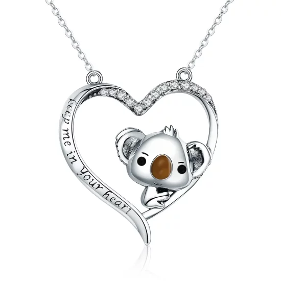 Pandora Style Silver Cute Fairy Necklace - SCN256
