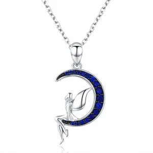 (image for) Pandora Style Silver Fairy of Night Necklace - SCN244