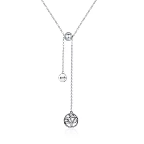 Pandora Style Silver Family Tree and Home Necklace - SCN106 Pandora Style Silver Family Tree and Home Necklace - SCN106
