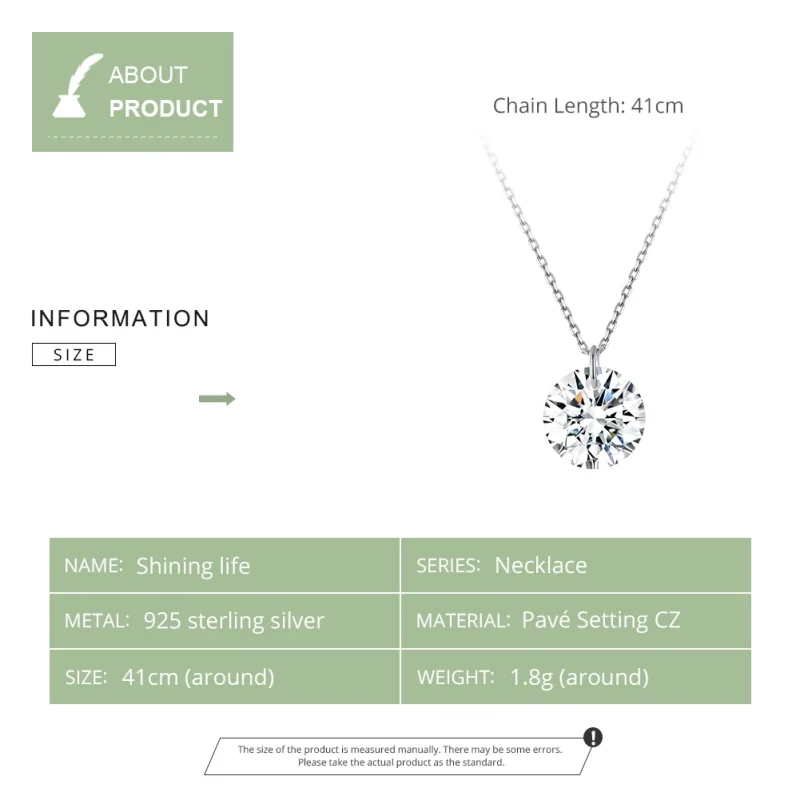 (image for) Pandora Style Silver Gorgeous Necklace - SCN355 - View 4