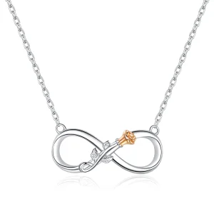(image for) Pandora Style Silver Infinite Love Necklace - SCN371