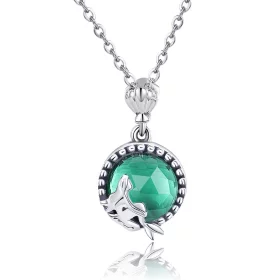 Pandora Style Silver Love of Mermaid Necklace - SCN262 Pandora Style Silver Love of Mermaid Necklace - SCN262
