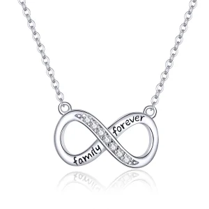 (image for) Pandora Style Silver Love Unlimited Necklace - SCN352