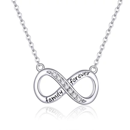 Pandora Style Silver Love Unlimited Necklace - SCN352 Pandora Style Silver Love Unlimited Necklace - SCN352
