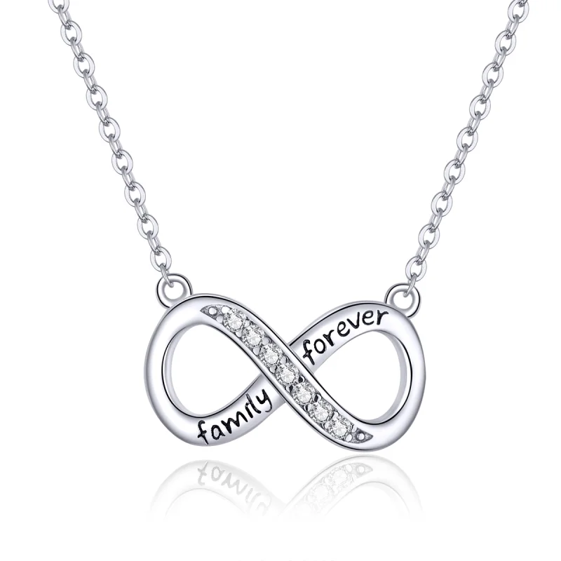 (image for) Pandora Style Silver Love Unlimited Necklace - SCN352 - Product Image